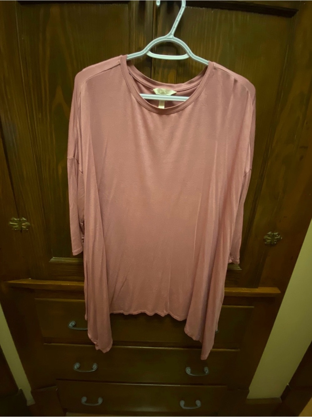 Matilda Jane Dusty Mauve Long Sleeve Relaxed Top